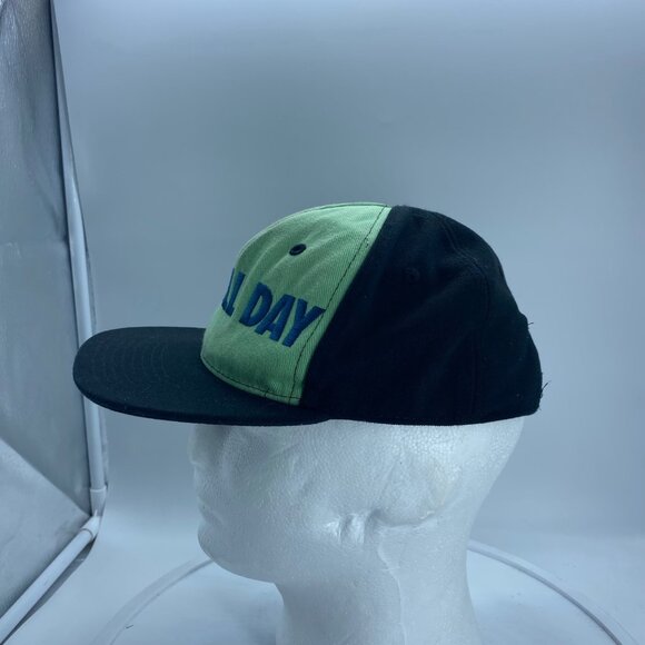 Nike TRUE "I'm All Day" Snapback Hat Green/Black Adjustable Kid Age 4-7 - Picture 7 of 8